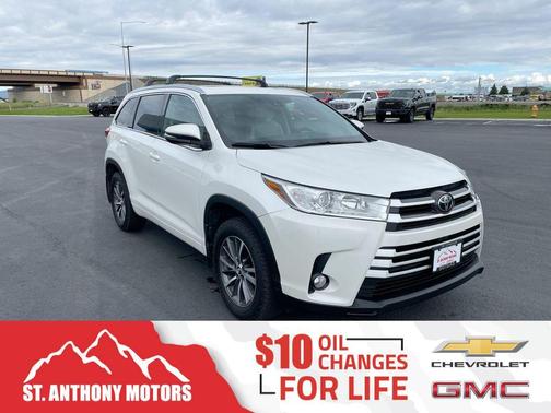Blizzard Pearl 2018 Toyota Highlander XLE