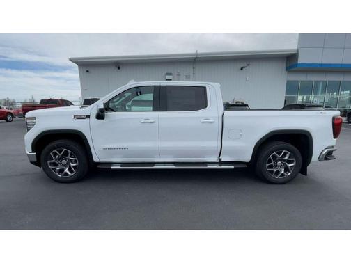 Glacier White 2026 GMC Sierra 1500 SLT