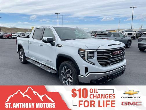 Summit White 2026 GMC Sierra 1500 SLT