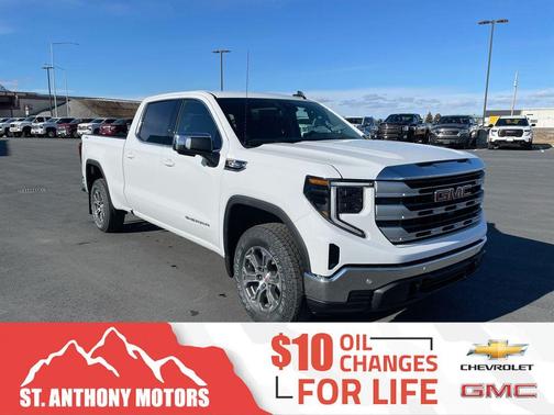 White 2026 GMC Sierra 1500 SLE
