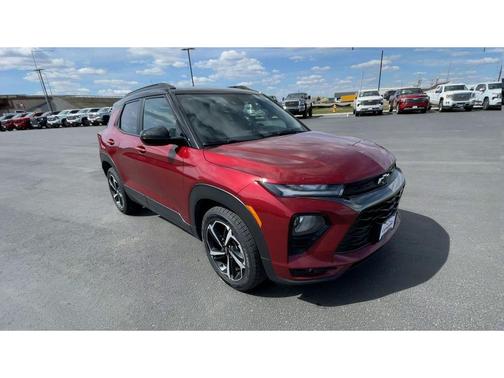 Crimson Metallic 2022 Chevrolet Trailblazer RS