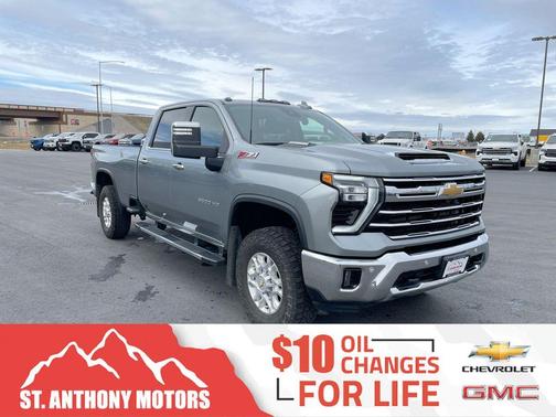 Sterling Gray Metallic 2024 Chevrolet Silverado 3500 LTZ