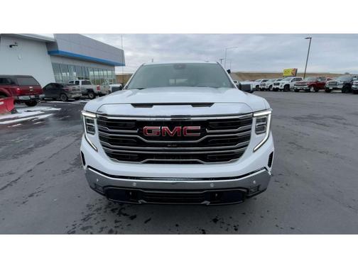 Summit White 2026 GMC Sierra 1500 SLT