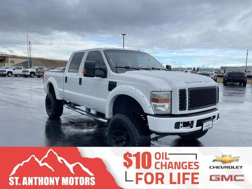 Oxford White Clearcoat 2008 Ford F-250 XLT