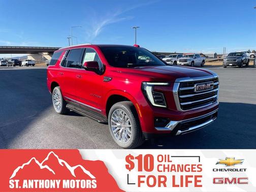 Volcanic Red 2026 GMC Yukon Elevation