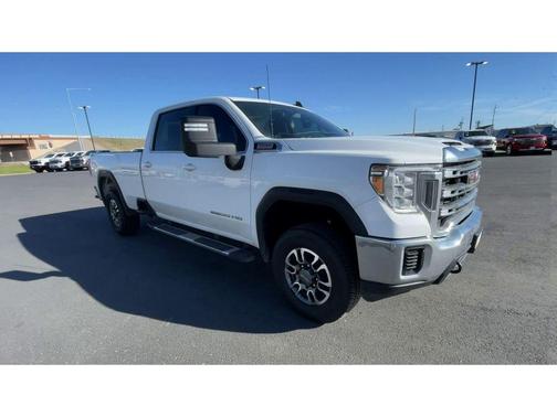 Summit White 2021 GMC Sierra 3500 SLE