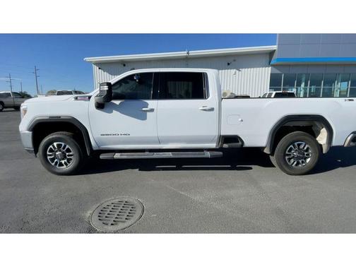 Summit White 2021 GMC Sierra 3500 SLE