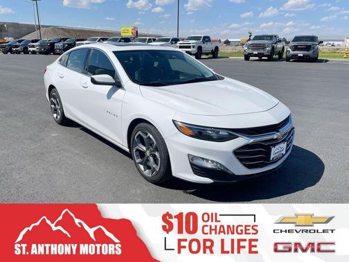 Summit White 2023 Chevrolet Malibu LT
