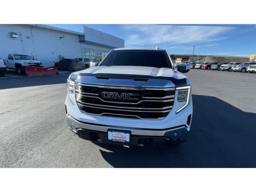 Summit White 2024 GMC Sierra 1500 SLT