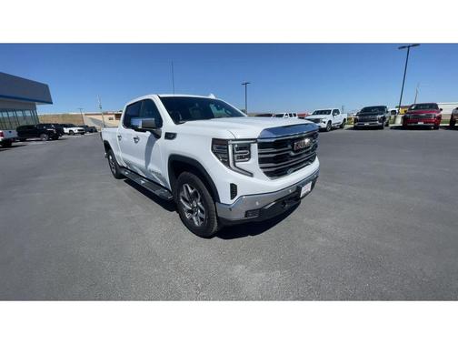 White 2026 GMC Sierra 1500 SLT