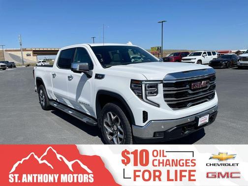 White 2026 GMC Sierra 1500 SLT