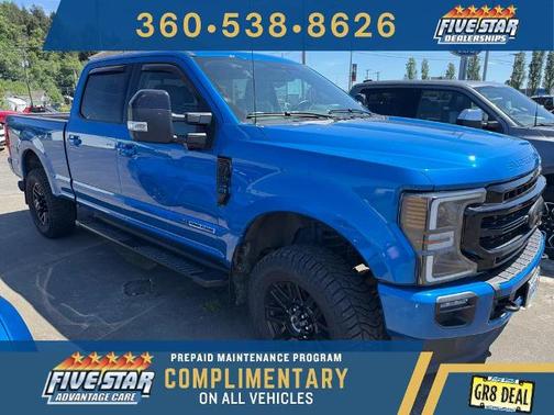 VELOCITY BLUE 2020 Ford F-350 LARIAT SUPER DUTY