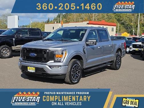 ICONIC SILVER METALLIC 2022 Ford F-150 XLT Truck