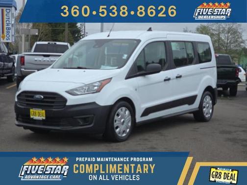 FROZEN WHITE METALLIC 2022 Ford Transit Connect XL