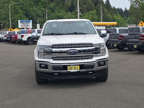 WHITE PLATINUM METALLIC TC 2019 Ford F-150 LARIAT