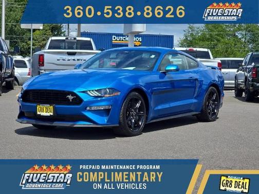 VELOCITY BLUE 2021 Ford Mustang GT PREMIUM