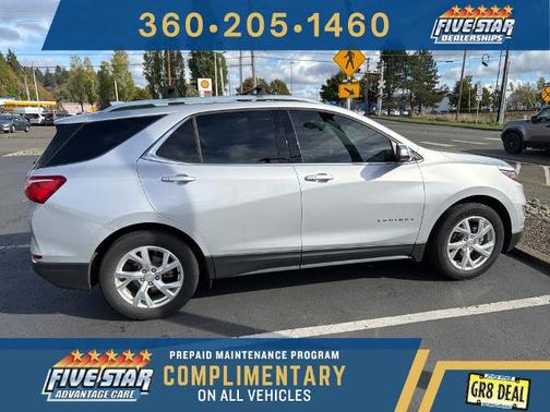 Silver Ice Metallic 2020 Chevrolet Equinox PREMIER W/1LZ SUV