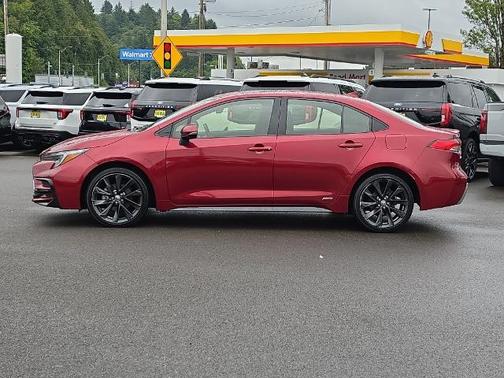 Ruby Flare Pearl 2023 Toyota Corolla SE