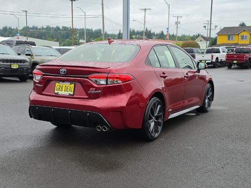 Ruby Flare Pearl 2023 Toyota Corolla SE