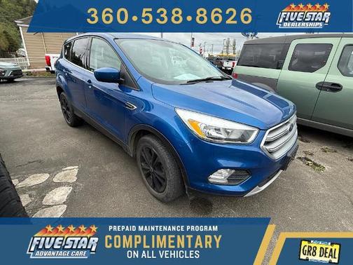 LIGHTNING BLUE METALLIC 2017 Ford Escape SE