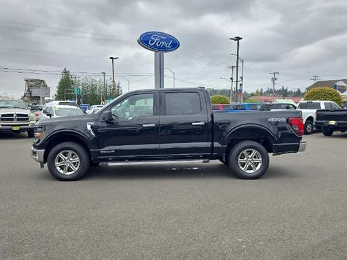 AGATE BLACK METALLIC 2024 Ford F-150 XLT