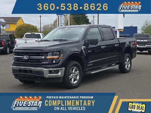 AGATE BLACK METALLIC 2024 Ford F-150 XLT