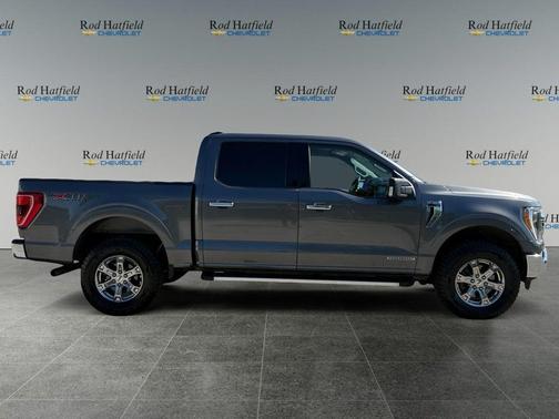 Gray 2021 Ford F-150 XLT