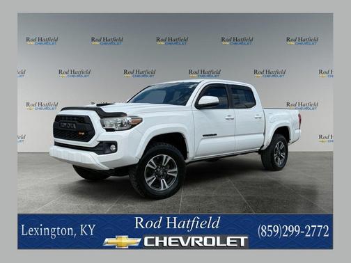 Super White 2016 Toyota Tacoma TRD Sport
