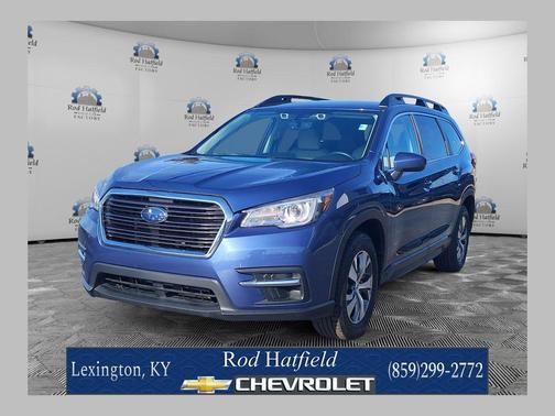 Abyss Blue Pearl 2022 Subaru Ascent Premium 8-Passenger