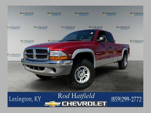 Flame Red Clear Coat 1998 Dodge Dakota Club Cab 4WD
