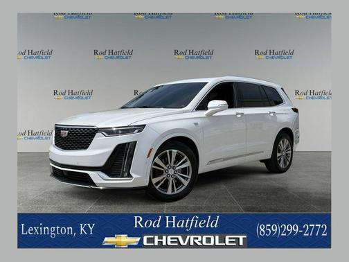 Crystal White Tricoat 2024 Cadillac XT6 Premium Luxury AWD