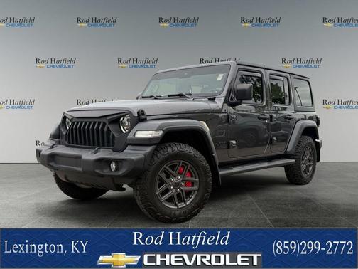 Granite Crystal Metallic Clearcoat 2024 Jeep Wrangler Sport S