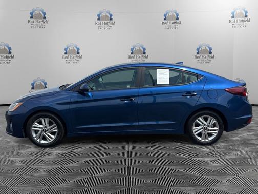Blue 2020 Hyundai ELANTRA SEL
