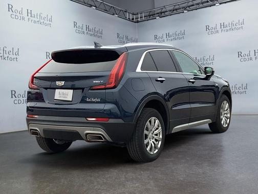 Twilight Blue Metallic 2021 Cadillac XT4 Premium Luxury