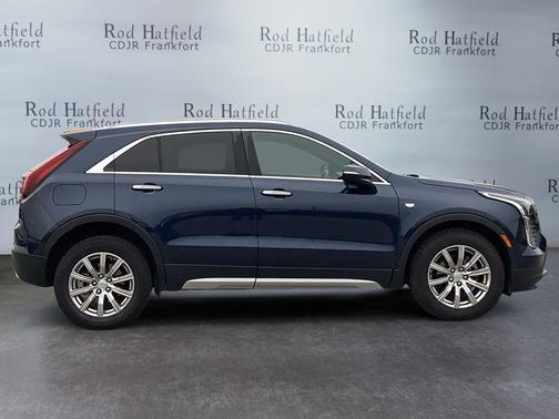 Twilight Blue Metallic 2021 Cadillac XT4 Premium Luxury