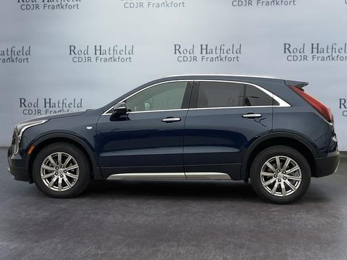 Twilight Blue Metallic 2021 Cadillac XT4 Premium Luxury