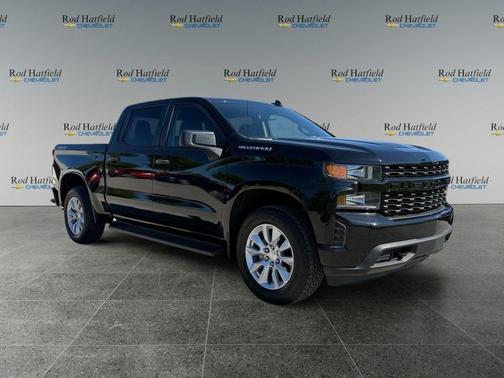 Black 2021 Chevrolet Silverado 1500 Custom