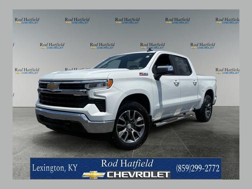 Summit White 2022 Chevrolet Silverado 1500 LT