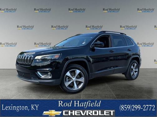 Diamond Black Crystal Pearlcoat 2022 Jeep Cherokee Limited