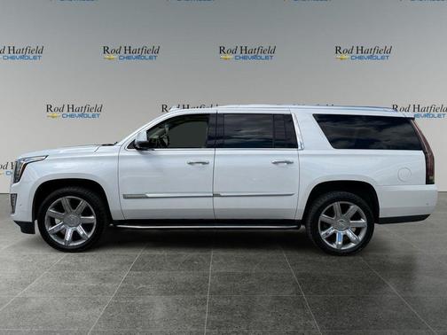 Crystal White Tricoat 2020 Cadillac Escalade ESV Premium Luxury