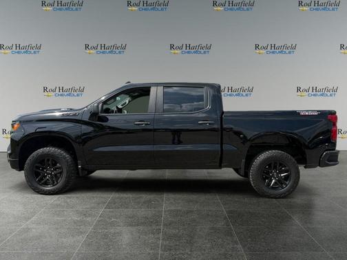 Black 2023 Chevrolet Silverado 1500 Custom Trail Boss