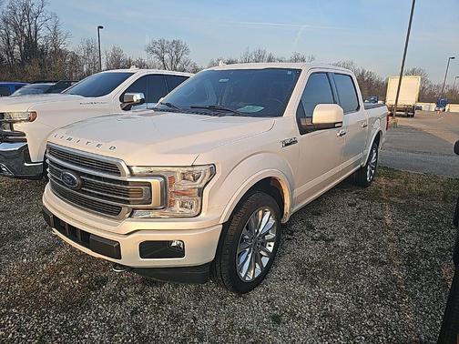 White Platinum 2019 Ford F-150 Limited