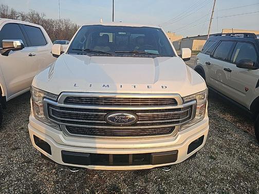 White Platinum 2019 Ford F-150 Limited