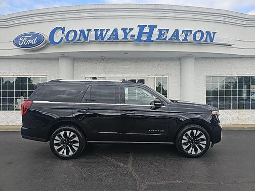 Black Metallic 2025 Ford Expedition Platinum