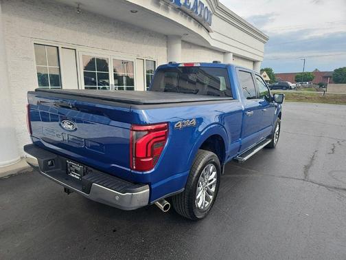 Blue Metallic 2025 Ford F-150 Lariat