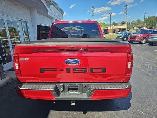 Rapid Red Metallic Tinted Clearcoat 2021 Ford F-150 XLT