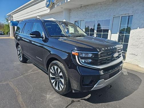 Black Metallic 2025 Ford Expedition Platinum
