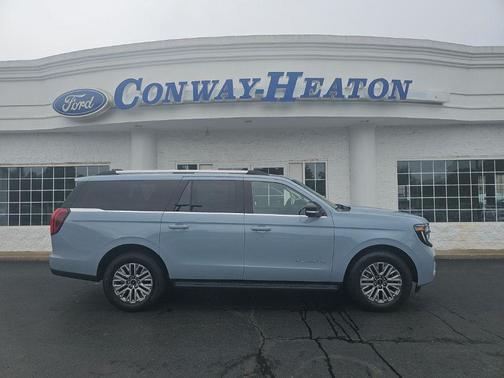 Glacier Gray Metallic Tri-Coat 2026 Ford Expedition Max Platinum