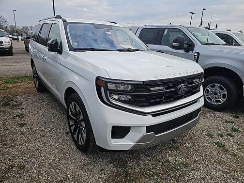 Oxford White 2025 Ford Expedition Platinum