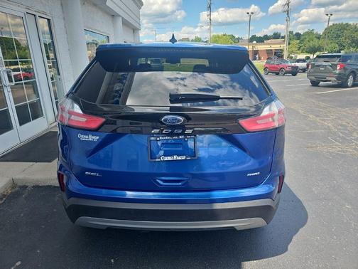 Atlas Blue Metallic 2024 Ford Edge SEL